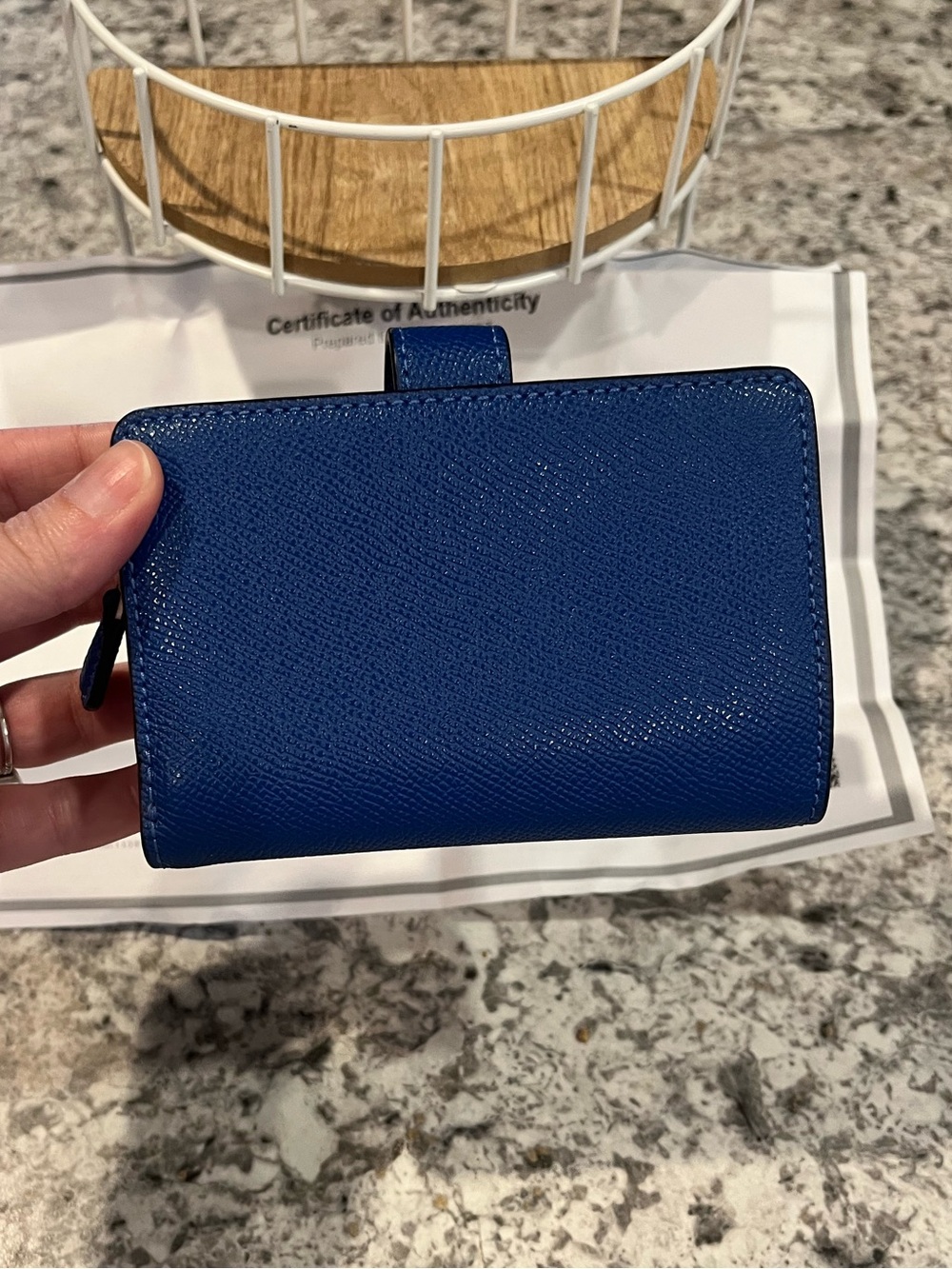 Coach Corner Zip Medium Compact Wallet - Picture 14 of 15